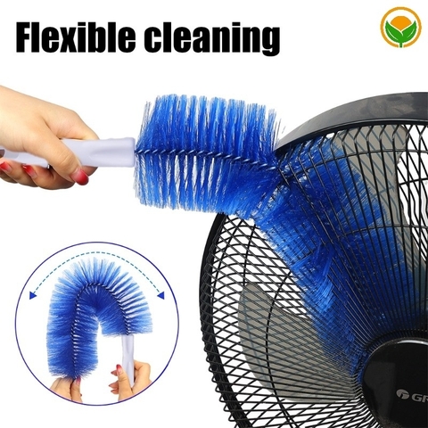 Bàn Chải Làm Sạch Quạt Có Thể Uốn Cong