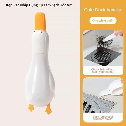 Kẹp Rác Nhíp Dụng Cụ Làm Sạch Tóc Vịt