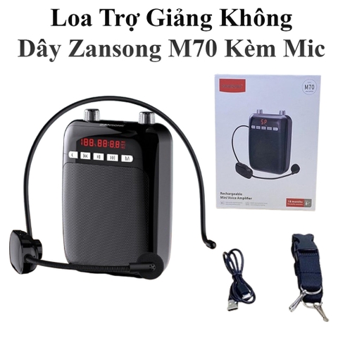 Máy trợ giảng không dây ZANSONG M70