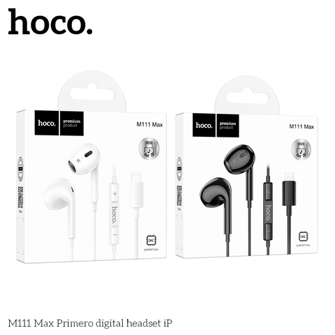 Tai nghe dây đầu Lighting Hoco M111 Max
