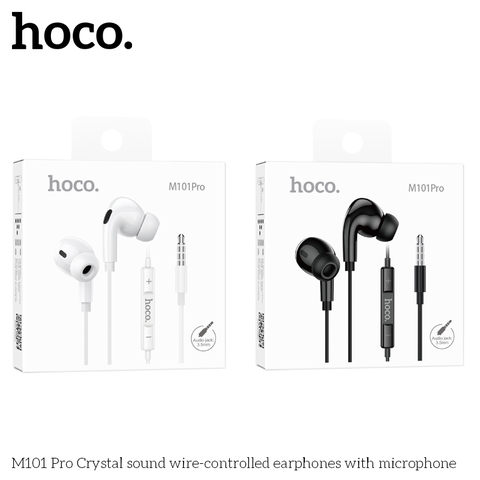 Tai nghe dây đầu tròn Hoco M101 Pro 3.5
