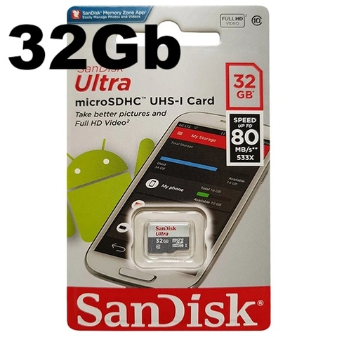 Thẻ Nhớ Micro SanDisk nhỏ Chính hãng