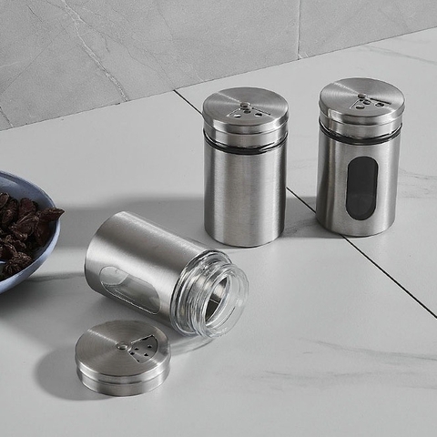 Hủ Đựng Tăm, Đựng Tiêu Inox