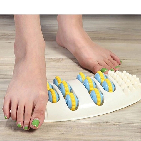 Dụng Cụ Massage Bàn Chân 10 con lăn bằng nhựa
