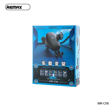 Kệ ô tô đỡ điện thoại Khe Máy Lạnh Xe Ô TÔ Remax RM-C06
