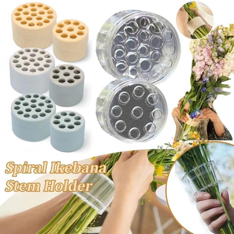 Dụng cụ cắm định hình, xoay cuống hoa size (lớn) 8x8x5cm