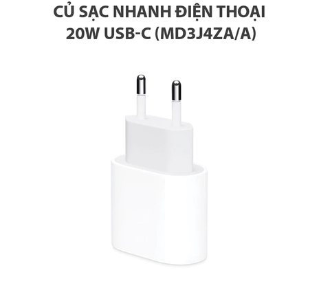 Cốc sạc typeC chính hãng iphone 20w MHJE3, MUVV3