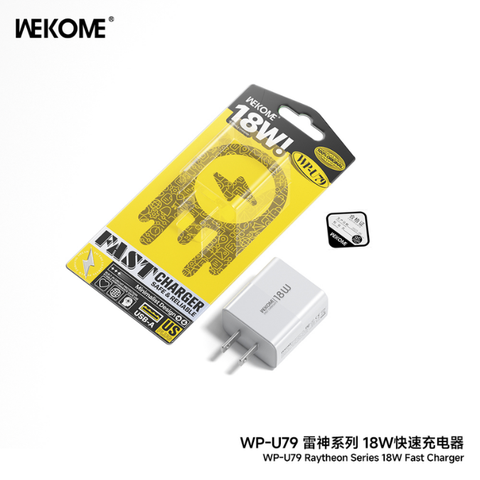 Cốc sạc Usb Wekome WP-U79 18w