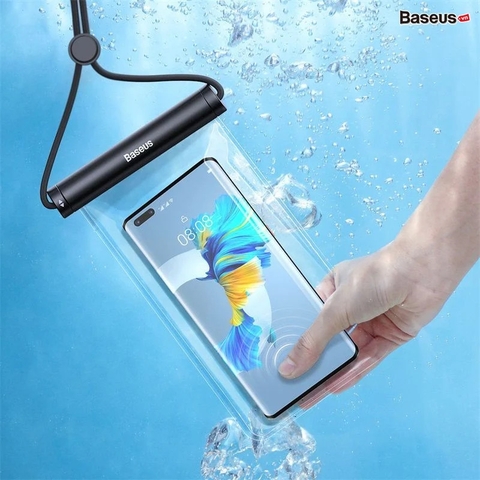 Túi điện thoại Chống Nước OS-Baseus AquaGlide Waterproof Phone Pouch With Slide Lock