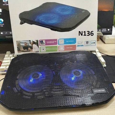 Đế Tản Nhiệt Laptop N136 (2 Fan)