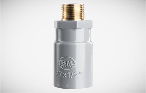 Nối rút có ren thau