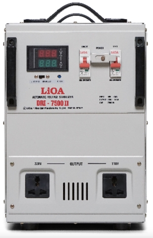 Ổn áp 1 pha DRI - 7500 II 7.5kVA LiOA