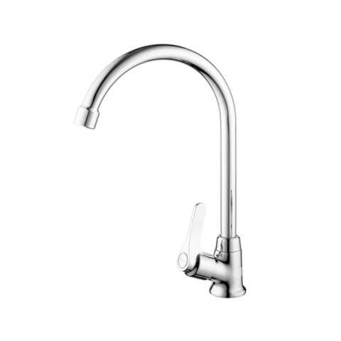 [Luxta] Vòi rửa chén lạnh (Cần cong, tay gạt) L3105T4