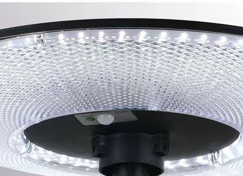 Đèn năng lượng mặt trời KITAWA hình đĩa bay kim cương UFO 600W UF1600