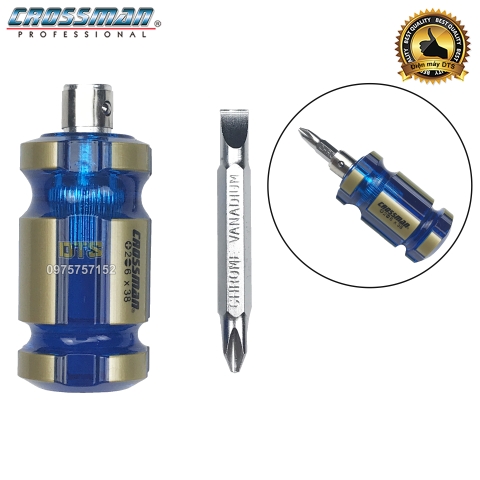 [Crossman] Tua vít 2 đầu (Cán CR)