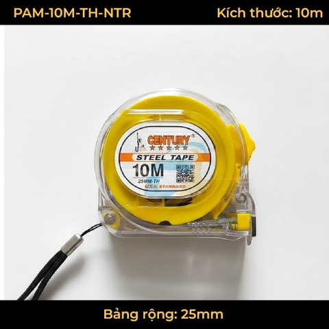 Thước kéo trong 3/5/7.5/10m Century