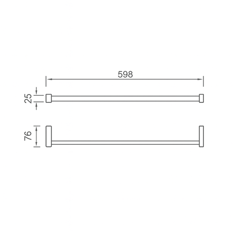 [Luxta] Máng khăn tắm LS402