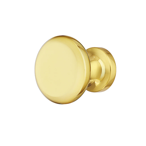 [Hafele] Tay Nắm Tròn 30X22X17 Mm (Đồng Bóng) 137.60.837