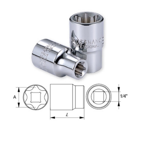 [Crossman] Đầu típ E 1/4