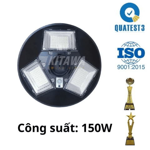 Đèn Năng Lượng Mặt Trời Kitawa Hình Đĩa Bay UFO 150W - UF1150