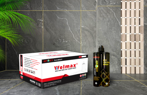 KEO CHÀ RON WELMAX EPOXY 2 THÀNH PHẦN: ĐẲNG CẤP CHỐNG THẤM & THẨM MỸ