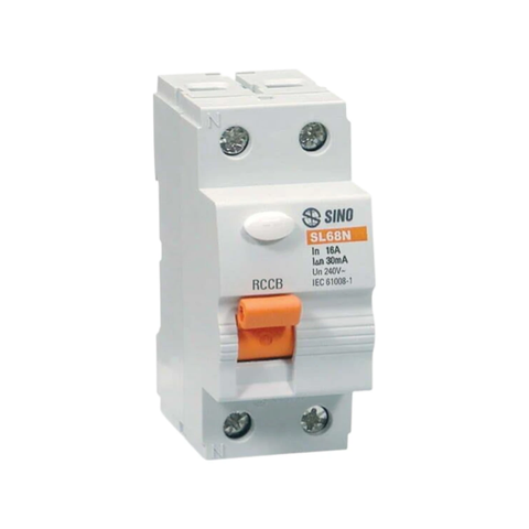 Cầu dao chống dòng rò RCCB - SL68N 2 cực Sino