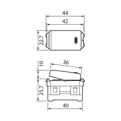[Panasonic] Wide Series - Công Tắc D WEG5003KSW