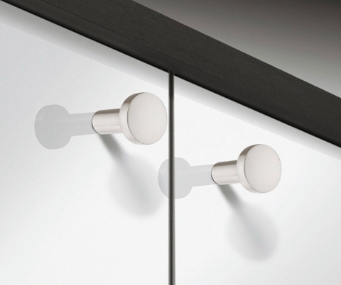 [Hafele] Tay Nắm Tủ H1340 (Niken Mờ/Crom Bóng/Trắng mờ)