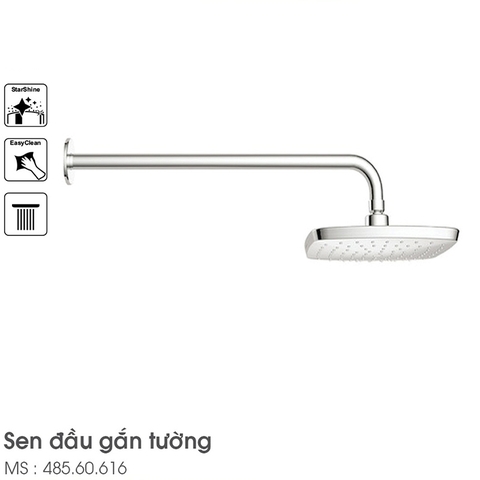 [Hafele] Sen đầu gắn tường Airsense 219S 485.60.616