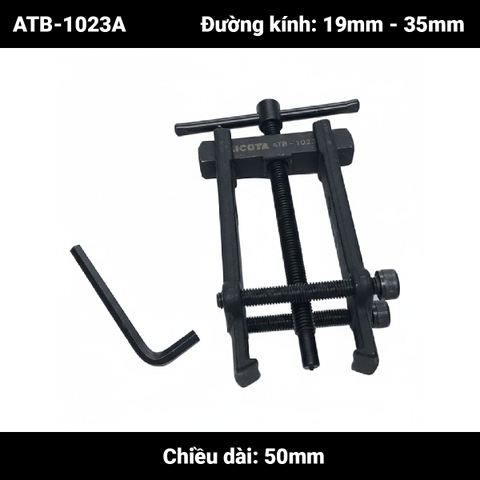 Cảo bạc đạn chữ H Licota ATB-1023A / ATB-1023B (19–55mm)