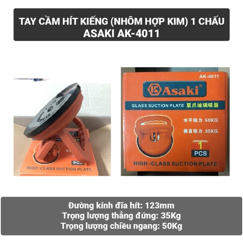 Tay cầm hít kính 1/2/3 chấu Asaki