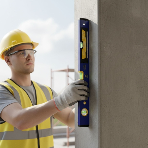 Thước thủy đo 2 chiều (chữ T) 600mm R7-8917