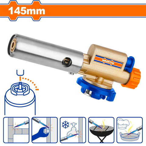 Đầu khò gas 145x50x40mm Wadfow WFG3603