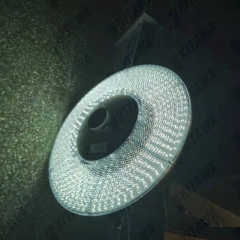 Đèn năng lượng mặt trời KITAWA hình đĩa bay kim cương UFO 600W UF1600