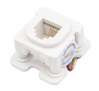 Ổ cắm điện thoại S30RJ40/W