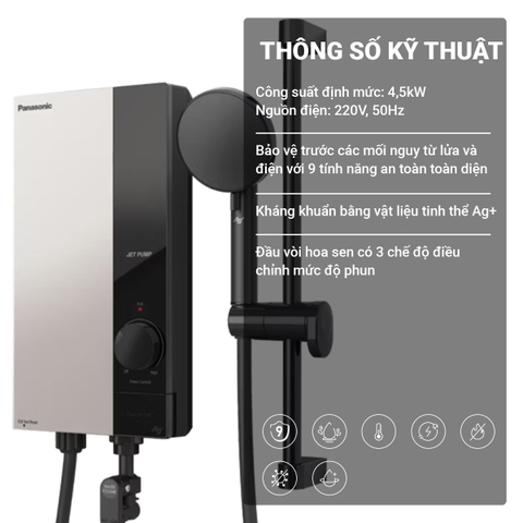 Máy nước nóng U Series DH-4US1VS [Panasonic]