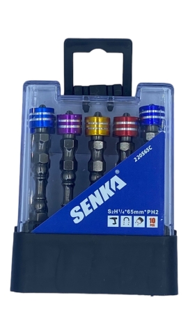 [Senka] Mũi bắn vít PH2 vật liệu S2 Taiwan Mũi nam châm 65mm