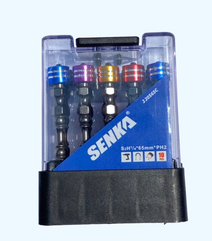 [Senka] Mũi bắn vít PH2 vật liệu S2 Taiwan Mũi nam châm 65mm