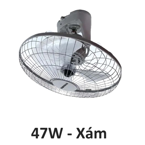 Quạt đảo NOF1603G-RC 47W (xám) Nanoco