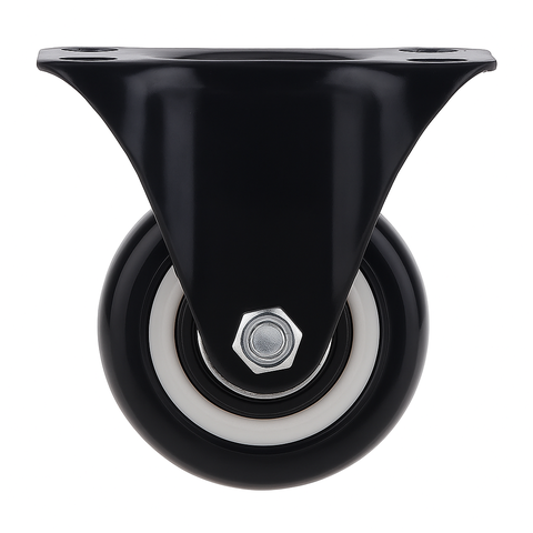 [Bánh xe Huy Hoàng] Bánh xe PVC đen trắng