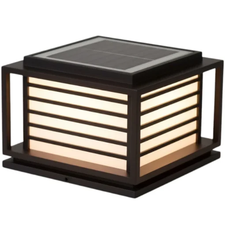 Đèn trụ cổng năng lượng mặt trời Oriana PL-0110