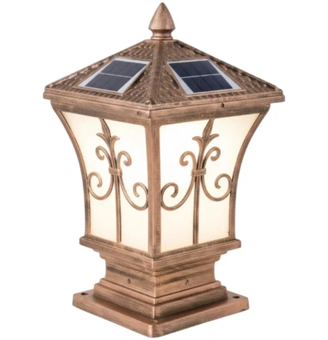 Đèn trụ cổng năng lượng mặt trời Oriana PL-0209