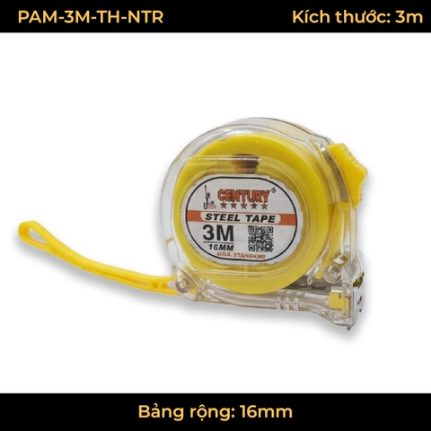 Thước kéo trong 3/5/7.5/10m Century