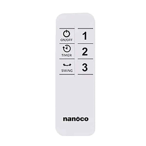 Quạt lửng remote NLF1624RC-BE 47W (màu Beige) Nanoco