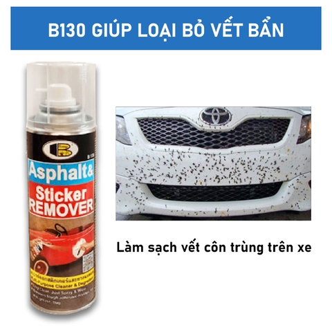 [Bosny] Chai xịt tẩy decal BOSNY Sticker Remover B130