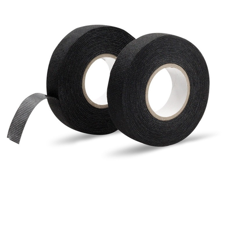 Băng keo dính vải chịu nhiệt 19mmx20M (đen)
