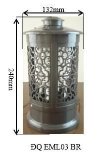 Đèn bắt muỗi Điện Quang ĐQ EML03 BR