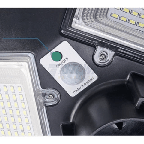 Đèn Năng Lượng Mặt Trời Kitawa Hình Đĩa Bay UFO 200W - UF1200 (24.000 mAH)