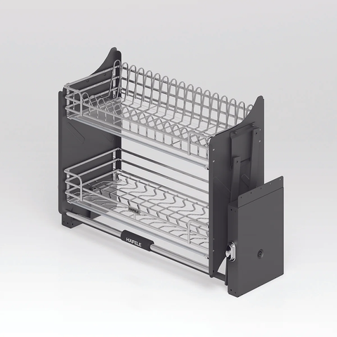 [Hafele] Rổ bát đĩa nâng hạ Oria SUS304 ovan 900 504.71.075