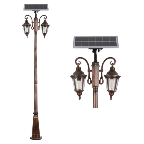 Đèn Sân Vườn Năng Lượng Mặt Trời GL-0603